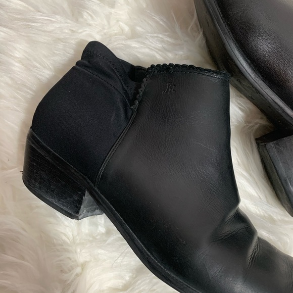 Jack Rogers Bailee Leather Booties Size 7.5 - Picture 4 of 8